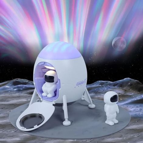 Filiyano – lampe de projection de – Veilleuse projecteur astronaute avec Bluetooth, planétarium LED astronaute, lampe de projection de plafond pour (1/5)
