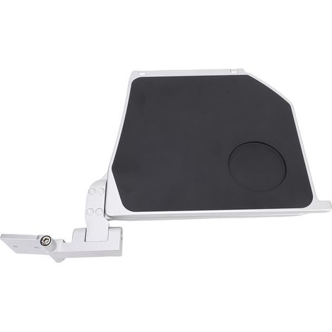 Table d'accoudoir cachée pour sièges de camping-car, en alliage d'aluminium, multifonction, pliable, côté siège pour trains à grande vitesse, véhicules, avions, ordinateurs portables, salle à manger d (1/5)