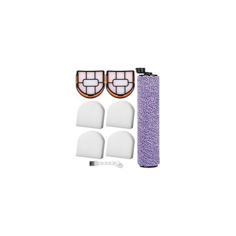 Rouleau de brosse de rechange et Filtre pour Shark AW201 WD201 WD101 WD100 pour aspirateur 1 brosse rouleau 1 brosse nettoyage 2 filtres 4 cotons filtrants (1/5)