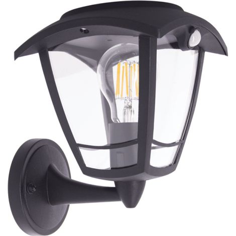 Xanlite – Applique murale solaire rétro LED 400 lumens – Détecteur de mouvement jusqu'à 8m – Angle d'éclairage 120° – Résistante intempéries – SO2011AR