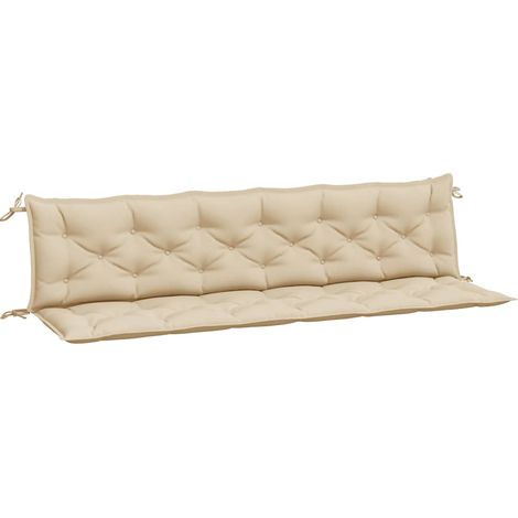 Maison Exclusive - Gartenbank-Auflagen 2 Stk. Beige 200x50x7 cm O