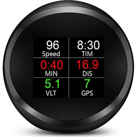 GPS-Geschwindigkeits- und Neigungsmesser, digitaler Neigungsmesser und Winkelmesser, Head-up-Display-Geschwindigkeitsmesser, Neigungsmesser