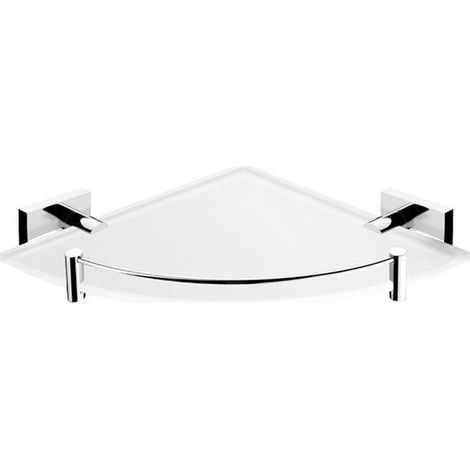 Nimco Keira - Tablette d'angle, verre dépoli/chrome KE 22091RBX-26 (1/2)
