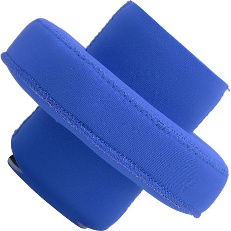 Manchons isolants pour canettes 330ml, protège-gobelets flottants piscine, bleu néoprène