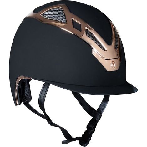 Casco equitazione Suomy apex chrome blk matt/rose gold: 54 cm, Nero /rose gold