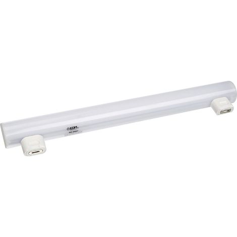 LINESTRA LED 2 CASQUILLOS S14S 7W 500lm 2700K LUZ CALIDA Ø3x30cm EDM (1/5)