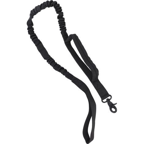 Laisse extensible résistante pour chien actif, 2 poignées ergonomiques - entraînement sportif, promenade sécurisée