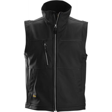 SNICKERS CHALECO SOFT SHELL ROPA / MANOS TALLA L COLOR NEGRO