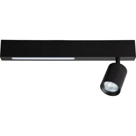 Faretto plafoniera barra nera Magnet LED 5W CCT GU10 (1/5)