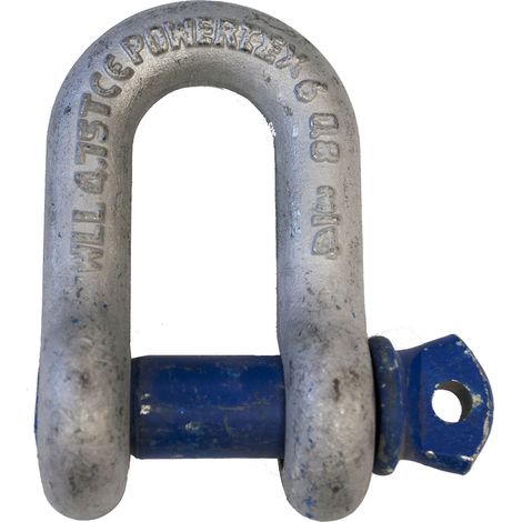 Manille en D en Alliage d'acier, 4.75t ( Prix pour 1 )