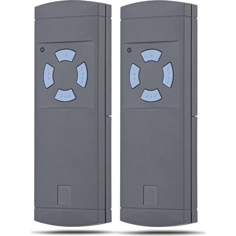 2 transmisores portátiles de 868 MHz para abre-puertas de garaje Hörmann HS4-868, código fijo para Hörmann HS4-868 HSE4-868 HSM4-868 (1/5)