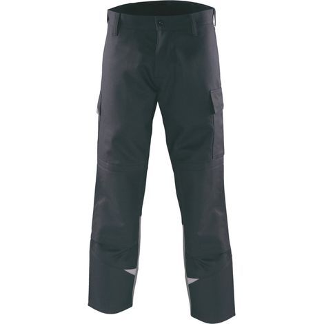 ROFA Schweißerschutz-Bundhose Splash, dunkelanthrazit / grau, Konfektionsgröße DE: 50 (1/2)