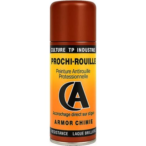 Bombe de peinture - Antirouille - Rouge IH 1429 - Brillant - Prochi-rouille - Armor Chimie - 400ml