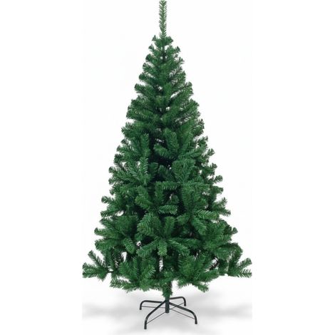 Künstlicher Weihnachtsbaum „Quebec Green“ mit Metallfuß, 7house