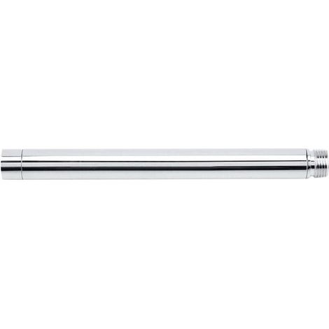 Bras de Douche Rond en Acier Inoxydable, Rallonge de Douche de 8 Pouces avec Chromage,