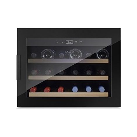 Caso Cantinetta Vino WineSafe 18 EB Classe G Incasso Capacita' 18 Bottiglie Tecnologia A Compressore Nero