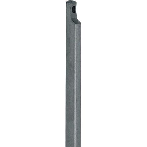 DENI Treibriegelstange m.Aussparung eins.1500mm D.16mm STA hell verz. (1/3)