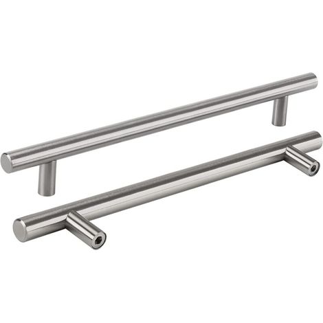 [NIEMALS VERWENDET] 10er-Pack silberne Küchenschrankgriffe, 160 mm, Edelstahl-Möbelgriffe