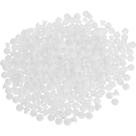ULTECHNOVO 500 pièces Cache-vis en plastique trous ronds armoires (1/5)