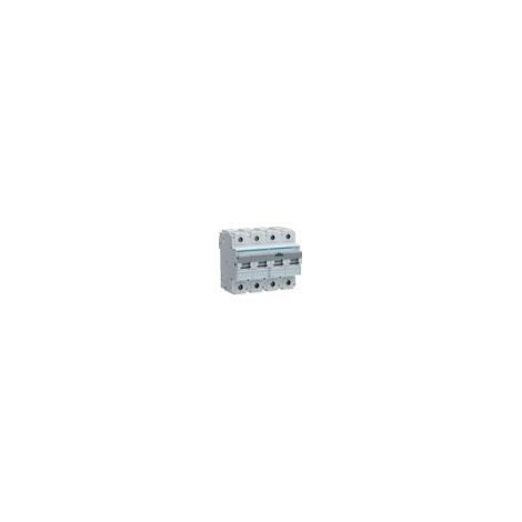 Disjoncteur 4P 30kA courbe C - 80A 6 modules (HMK480) (1/2)