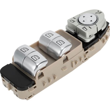 2139055103 is suitable for Mercedes-Benz W213 window push-button switches and the main switch for the window regulator (beige). (1/4)