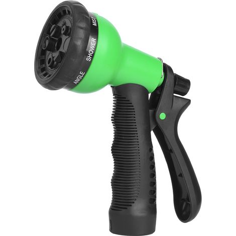 Garten- und Autowaschpistole mit 8 Sprühmustern, 9,75 m Schlauch, 5/8-Zoll-NPT-Anschluss, 10 m (1/5)