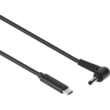 Câble adaptateur secteur USB-C mâle vers connecteur PD mâle 4,0 mm x 1,7 mm pour ASUS Ultrabook