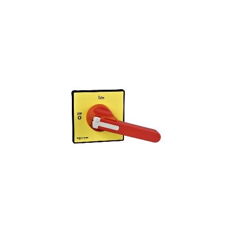 Manovra rotativa rossa lunga (max 3 lucch.) per TeSys Vario V5, V6 - KCF3PZ