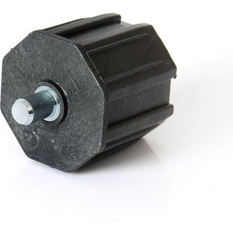 Walzenkapsel SW40 Achtkant mit Achsstift 12 mm