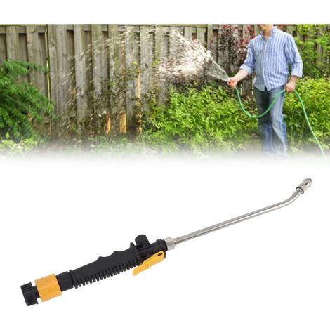 Baguette d'arrosage réglable en acier inoxydable avec filetage femelle G3/4, longue tige de nettoyage-- (1/5)