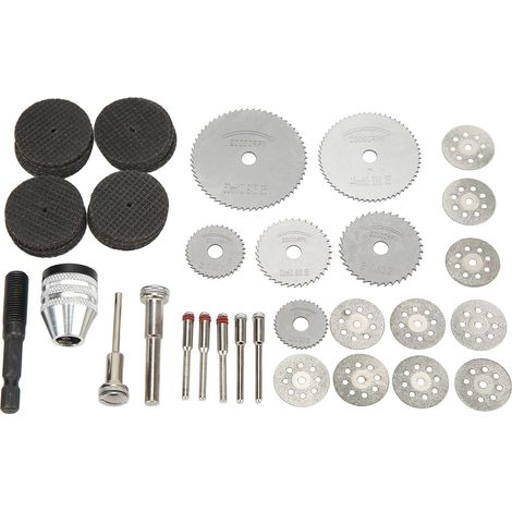 Ensemble de 60 disques de découpe pour métaux destinés à la meuleuse rotative Dremel (1/5)