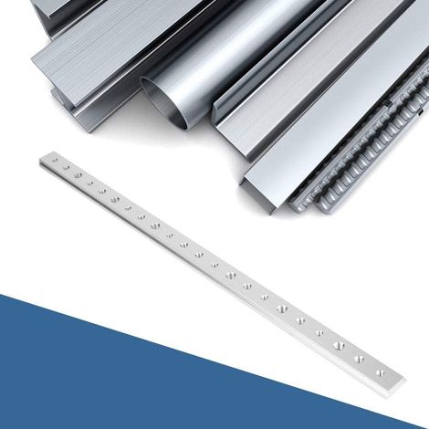 Rail de Rainure Type T Gabarit Rainure en T à Onglet Rainurée T-slot en Alliage d'Aluminium T-Slot pour Table de Routeur de Scie Outil de Travail du Bois (450mm) MOONSTARS (1/4)