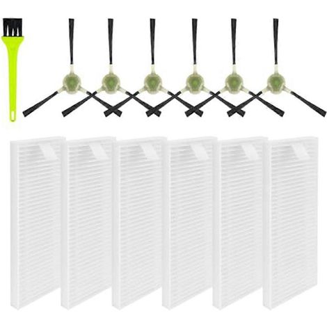 Pièces de rechange pour Lefant M210/M210S/M213 et OKP K2/K3/K4/K5 : filtres, brosses latérales et outil de nettoyage inclus. (1/5)