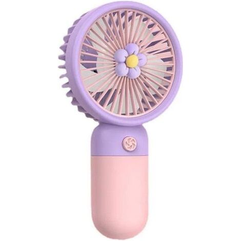 Mini-Handventilator, USB-wiederaufladbarer tragbarer Ventilator, Niedliche Kleine Kühlventilatoren (1/5)