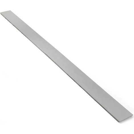 Hudson Reed – Tablier et kit de fixation pour receveur de douche à effet texturé – Finition gris clair – Dimensions 180cm x 12cm – Installation facile