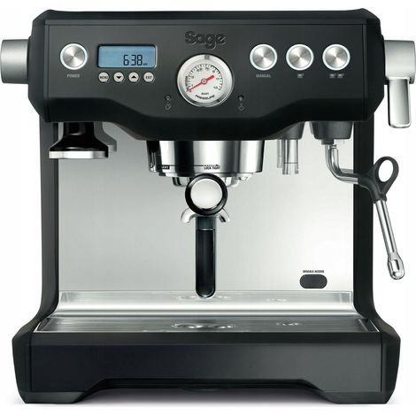 Sage BES920BTR machine à expresso noir double chaudière (1/3)