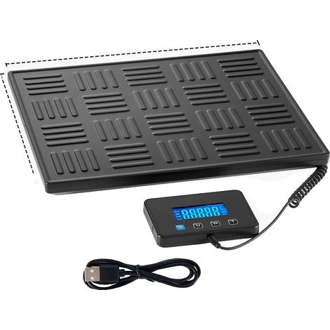 Balanza postal digital, capacidad de 660 lb, pantalla desmontable, 660 lbs (1/2)