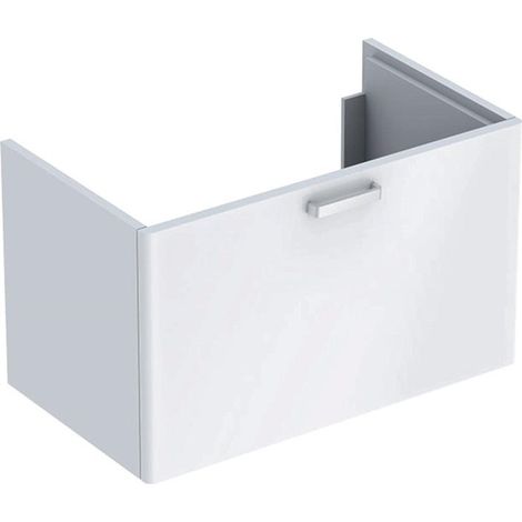 Mueble bajo lavabo RENOVA PLAN 780x463x445mm Ko blanco Frente blanco brillo