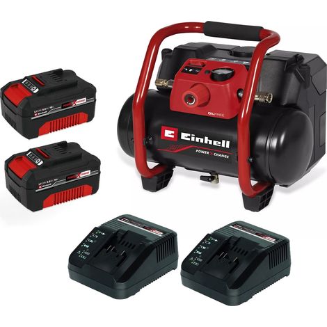 Einhell TE-AC 36/150 Li OF-Solo PXC Cordless Air Compressor 2x 18v 36V 2 x 4.0ah (1/5)