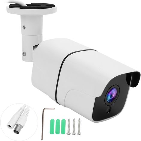 Decdeal Outdoor -Überwachungskamera HD 1080p 2MP IP66 wasserdichte Infrarot -Nachtsichtweitwinkel für Home OfficePal