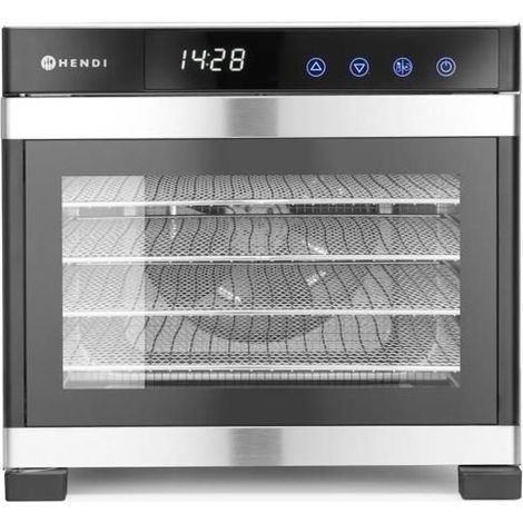 Secadora PROFI LINE de 650 W para frutas, verduras, hierbas, carne y pescado. (1/3)
