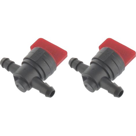 Kraftstoffhahn für Reiheninstallation - Anpassbar für BRIGGS & STRATTON & andere - Kraftstoffbetankung (2er-Pack)