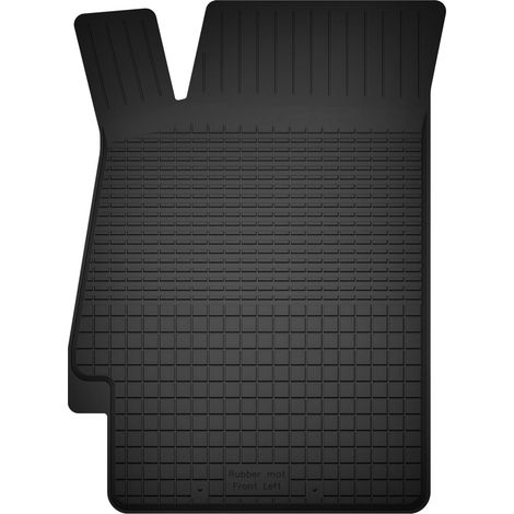 Alfombrilla universal de goma para el conductor, compatible con: Toyota Corolla E10 hatchback, familiar y sedán (1992-1997).