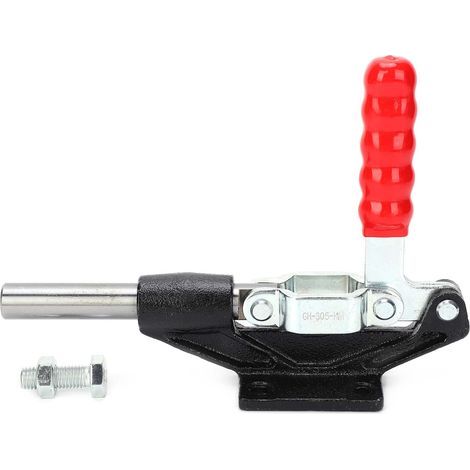 Pince à Bascule de Soudage, Outil à Main à Dégagement Rapide Pousser-tirer à Course, Course Pousser-tirer 60mm, Force de Maintien de 680Kg, GH-305-HM, Clip Rapide (1/5)