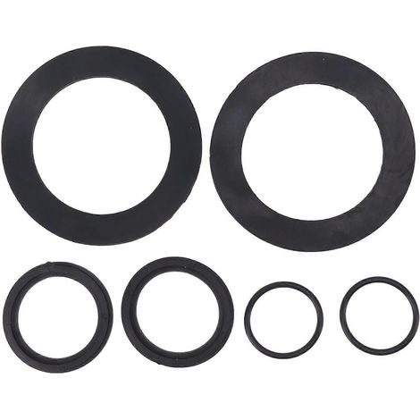 Kit de 6 rondelles et joints toriques 25076RP en caoutchouc de rechange pour les valves à piston de piscine Intex 10745, 10262 et 10255 (1/5)
