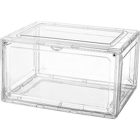 Transparente magnetische Aufbewahrungsbox für Sneaker, Basketballschuhe, Schuhpräsentation, transparenter Schuhschrank (1/5)
