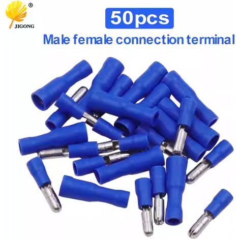 100 cosses mâles et femelles à ressort en PVC pressé à froid, en forme de balle (1/5)