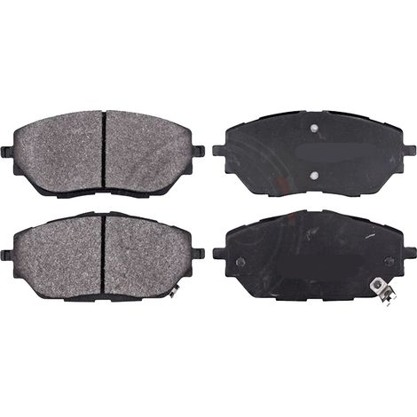 KIT PASTIGLIE FRENO ANTERIORI compatibile con TOYOTA C-HR (X1) / PASTIGLIE FRENANTI AUTO OEM P 83 171, / SOSTITUZIONE DIRETTA / BASSA POLVERE / SILENZIOSO (1/4)