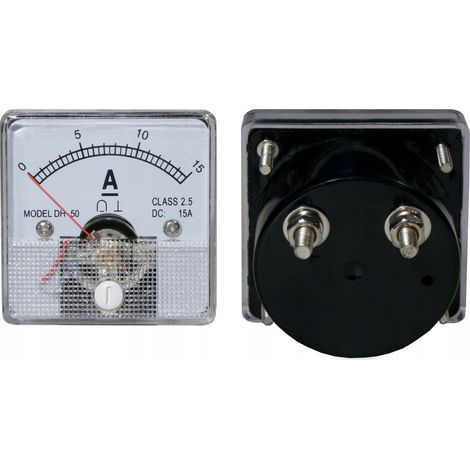 Analoges Amperemeter blow 15A Gleichstrom eingebauter Shunt