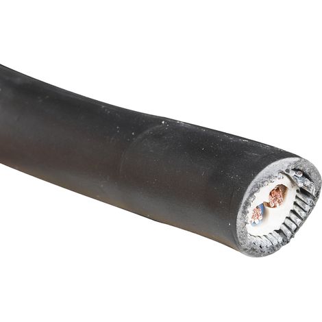 Câble blindé 2 conducteurs , gaine en Chlorure de polyvinyle PVC ( Prix pour Bobine de 50 Mètres ) (1/3)